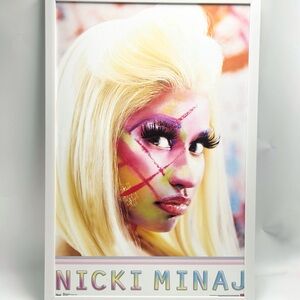 Nicki Minaj - Face Paint Framed Wall Poster.
